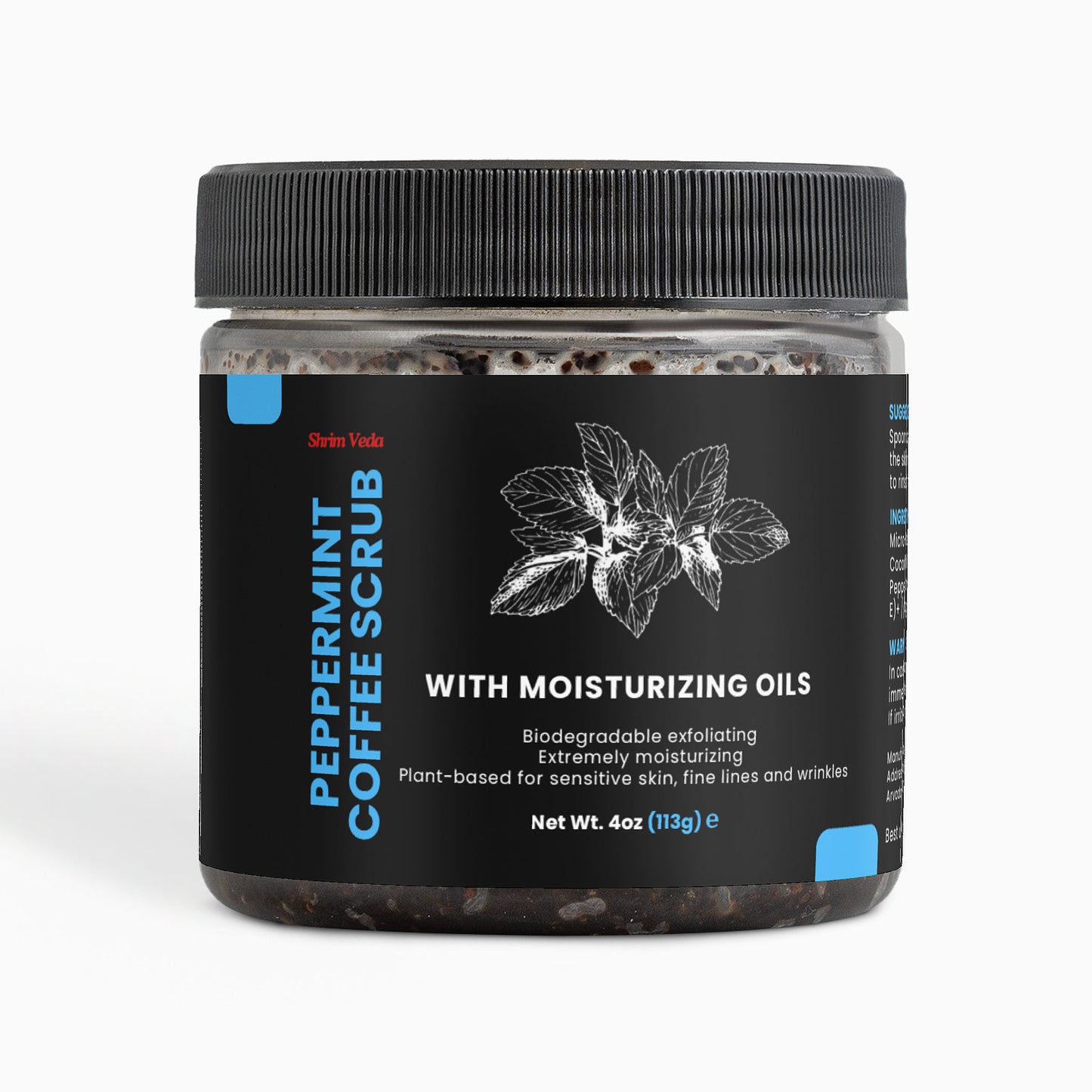 Peppermint Coffee Scrub