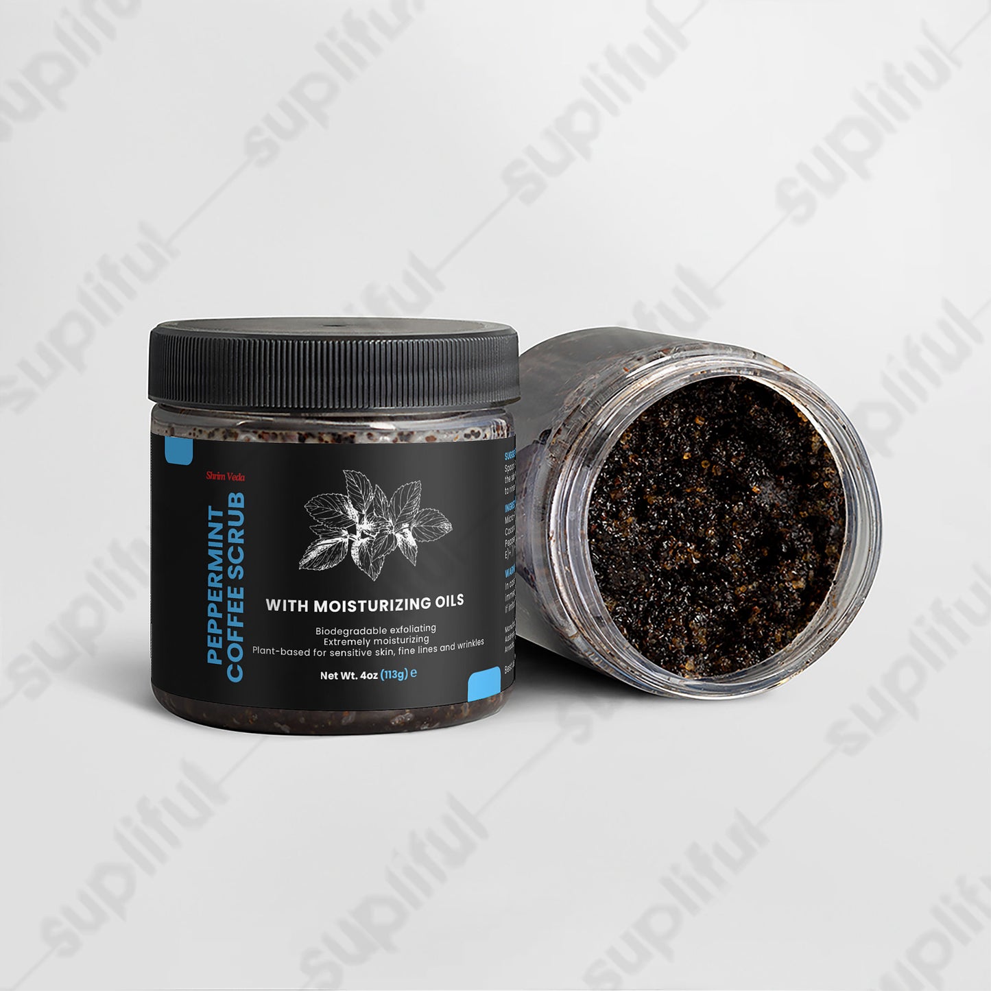 Peppermint Coffee Scrub