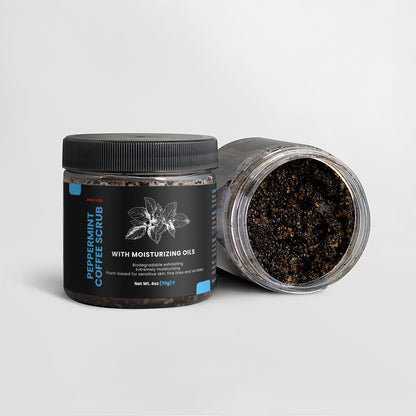 Peppermint Coffee Scrub