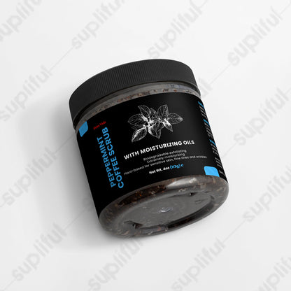 Peppermint Coffee Scrub